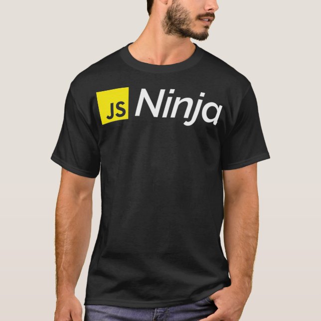 JavaScript Ninja _1  T-Shirt (Front)