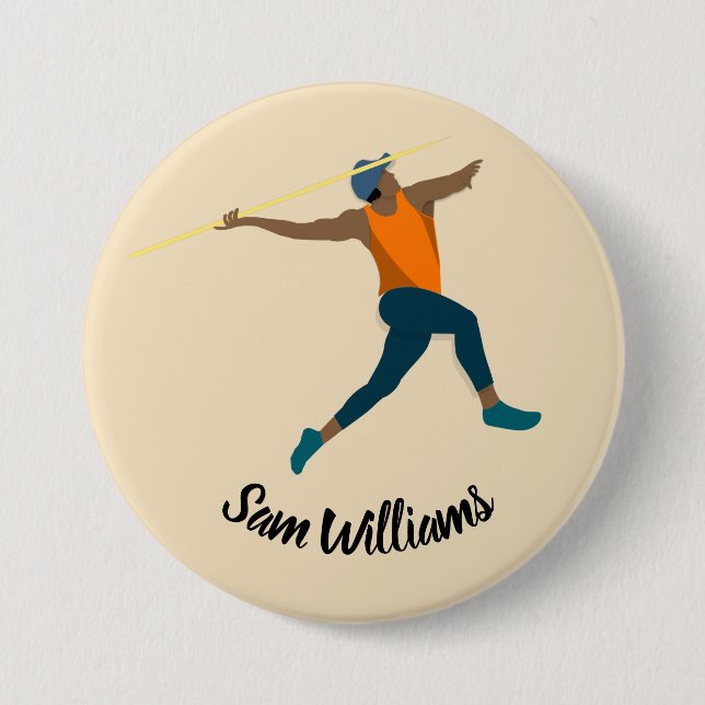 Javelin 7.5 Cm Round Badge (Front)