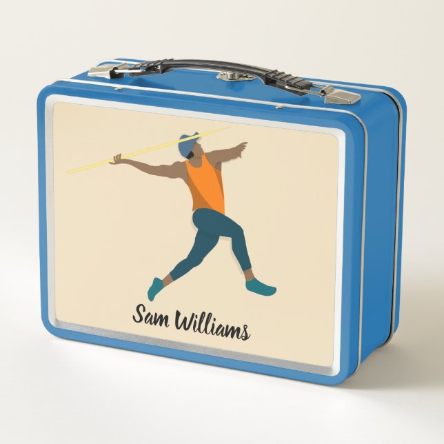 Javelin Metal Lunch Box (Back)