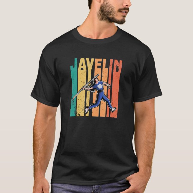 Javelin Thrower Javelin Throwing Athletics Sport H T-Shirt (Front)