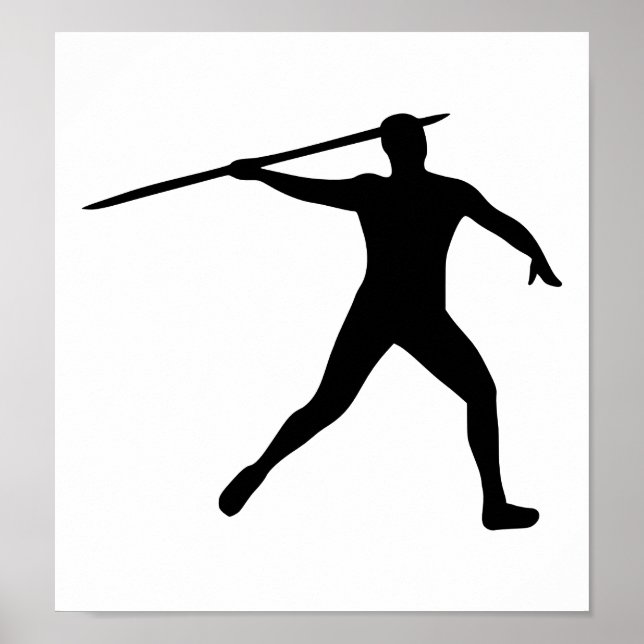 Javelin thrower poster (Front)