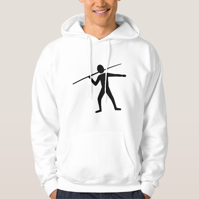 Javelin Trower - Black Hoodie (Front)