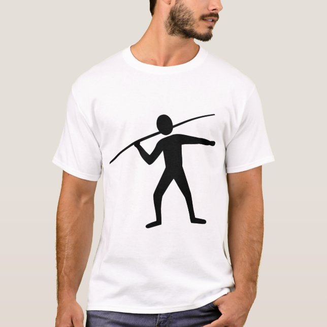 Javelin Trower - Black T-Shirt (Front)