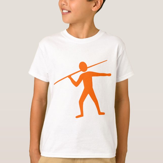 Javelin Trower - Orange T-Shirt (Front)
