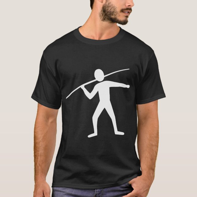 Javelin Trower - White T-Shirt (Front)
