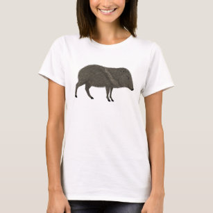 Javelina Desert Wild Animals Peccary Nature  T-Shirt