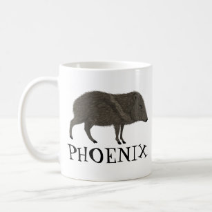 Javelina PHOENIX Desert Wild Animal Peccary Nature Coffee Mug