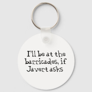 Javert Les Miserables Key Ring
