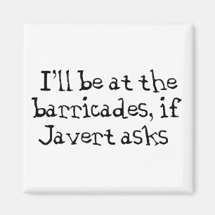 Javert Les Miserables Magnet
