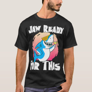 Jaw Ready For This Party Glasses Ocean Cool  T-Shirt