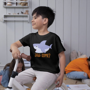 "Jaw-some" Shark , Shark Lovers Gift For T-Shirt