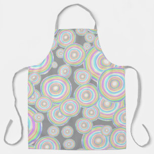 Jawbreaker Slice Candy Seamless Pattern Apron