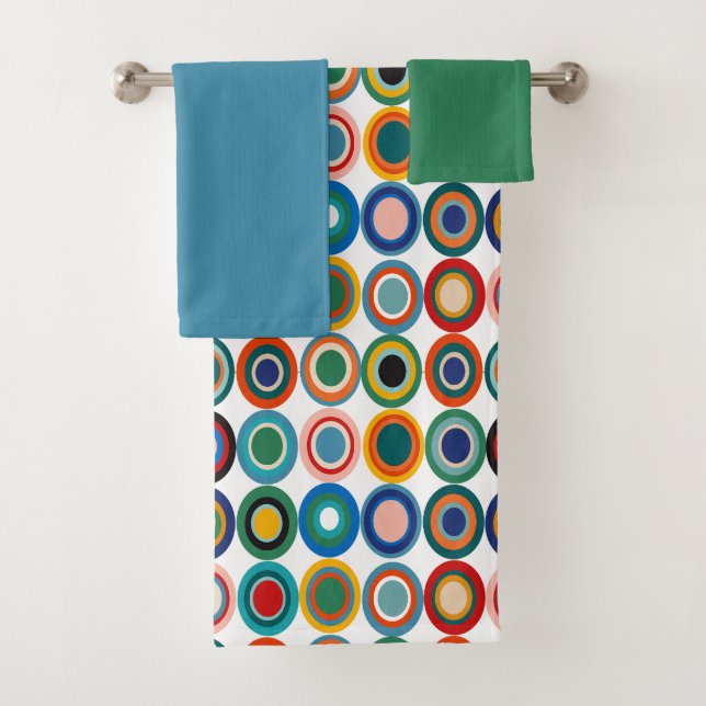 Jawbreakers  bath towel set (Insitu)