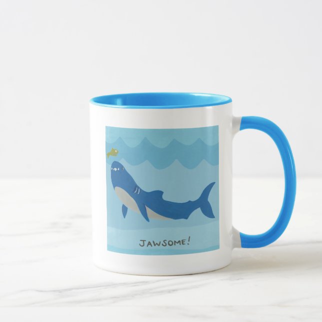 Jawesome Shark Mug (Right)