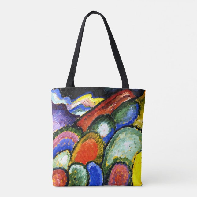 Jawlensky - Mountains and Trees Tote Bag (Back)