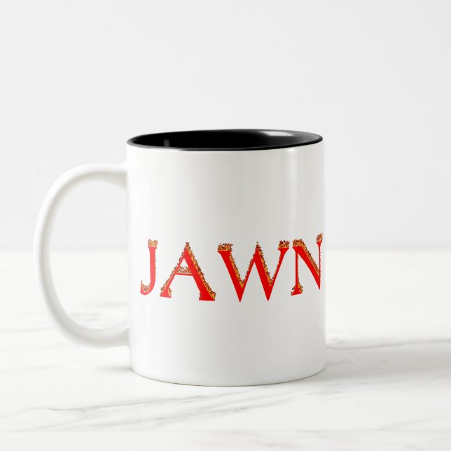 Jawn Two-Tone Coffee Mug (Left)