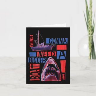 Jaws 2025 Need A Bigger Boat Tank Top  Card