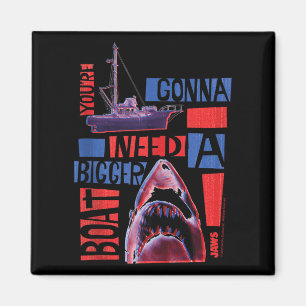 Jaws 2025 Need A Bigger Boat Tank Top Magnet