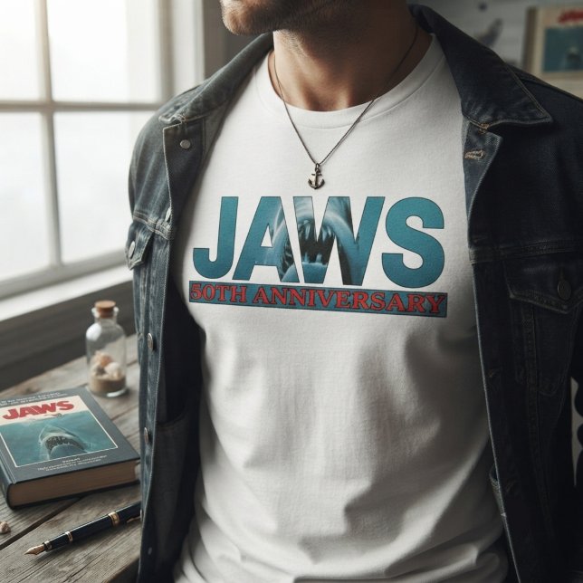 JAWS 50th anniversary T-Shirt (Creator Uploaded)