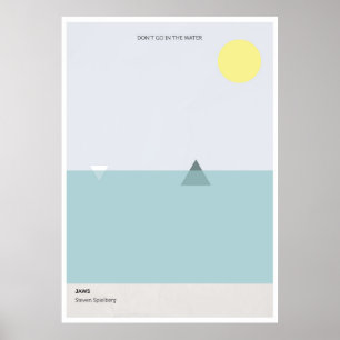 Jaws film movie poster