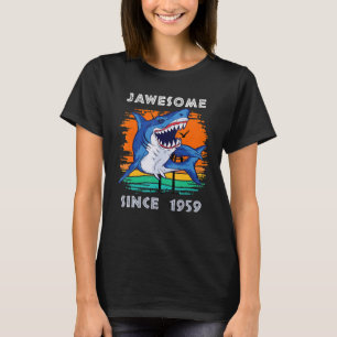 Jawsome Awesome Since 1959 Sharks Sea Ocean Fans B T-Shirt