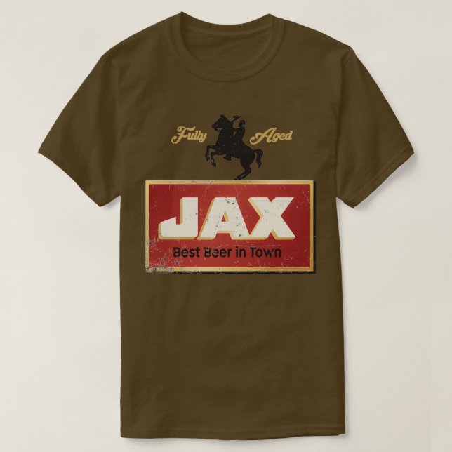 Jax Beer T T-Shirt (Design Front)