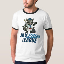 Jax Litter League Ringer T-Shirt
