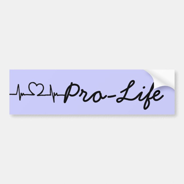 Jaxon Alexander Kelley Pro-Life Bumper Sticker (Front)