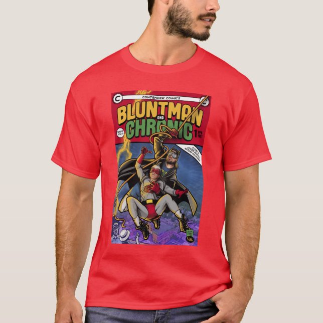 Jay and Silent Bob Bluntman And Chronic Comic Cove T-Shirt (Front)