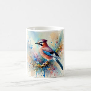 Jay Bird 100924AREF151 - Watercolor Coffee Mug