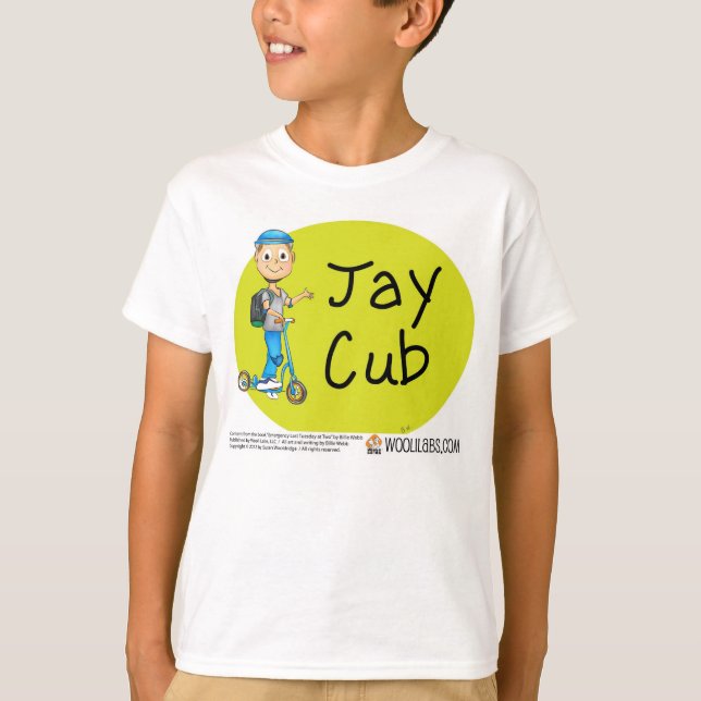 Jay Cub T-Shirt from Emergency Book (Front)