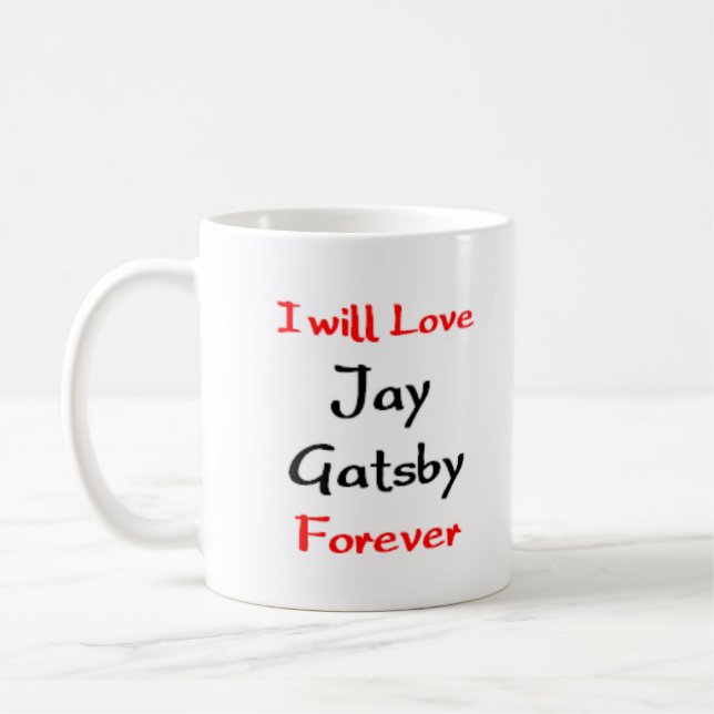 jay gatsby coffee mug (Left)