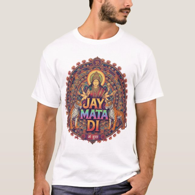 Jay Mata Di  T-Shirt (Front)