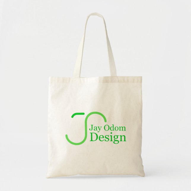 Jay Odom Design full umbrella Logo Tote Bag (Front)