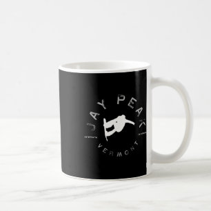 Jay Peak Vermont Graphic Vintage Snowboarding T Coffee Mug