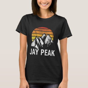 Jay Peak Vermont New England Usa Ski Resort Snowbo T-Shirt