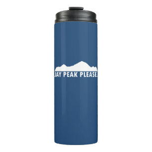 Jay Peak Vermont Please Thermal Tumbler