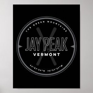 Jay Peak Vermont Ski  Poster