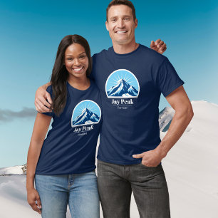 Jay Peak Vermont ski resort vacation blue  T-Shirt
