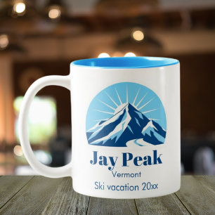 Jay Peak Vermont USA coffee cup mug