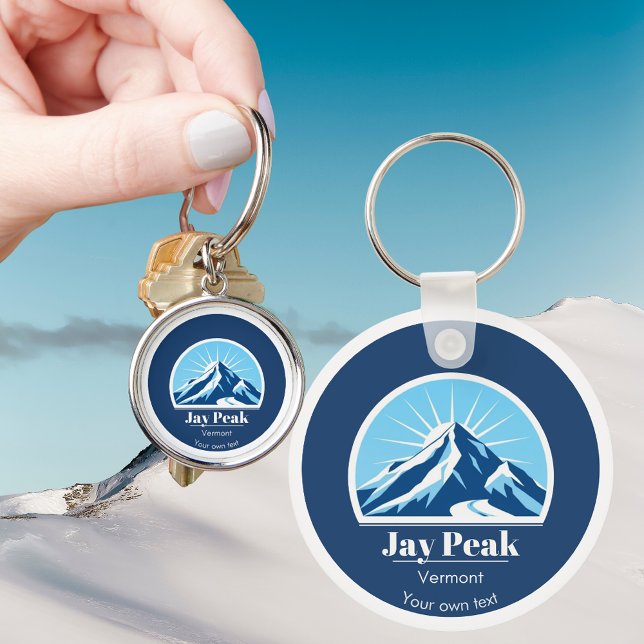 Jay Peak Vermont USA gift souvenir  Key Ring (Creator Uploaded)