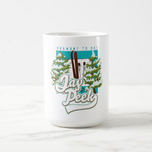 Jay Peek Vermont ski logo Coffee Mug