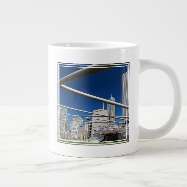 Jay Pritzker Pavilion, Millennium Park Large Coffee Mug (Right)
