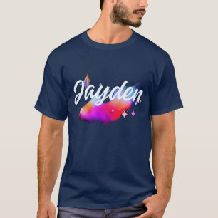 Jayden – Modern Dynamic Name Concept T-Shirt