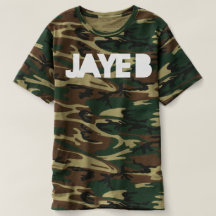 JAYE B "JAYE B/NAZZY" CAMO T-Shirt