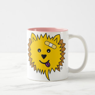 JayJay the Chow face Two-Tone Coffee Mug