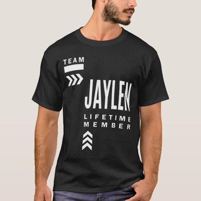 Jaylen Personalised Name Birthday Gift T-Shirt (Front)