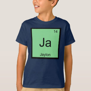 Jaylon Name Chemistry Element Periodic Table T-Shirt