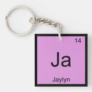 Jaylyn  Name Chemistry Element Periodic Table Key Ring