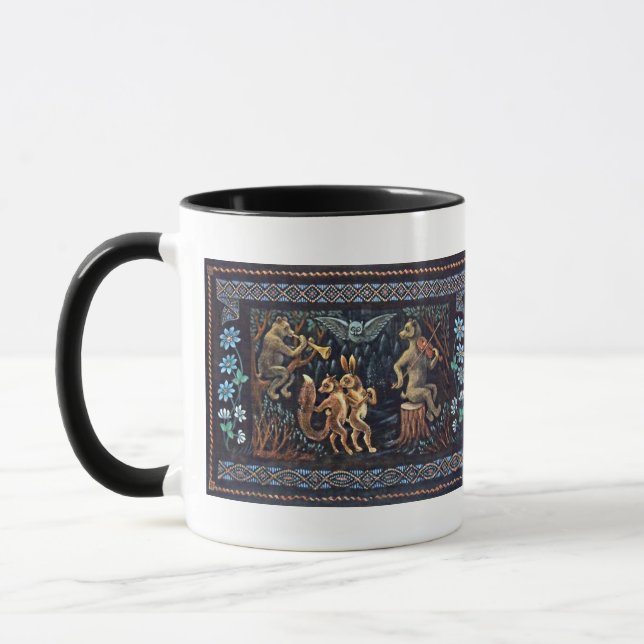 Jazep Drazdovic - Bear Musicians  Mug (Left)
